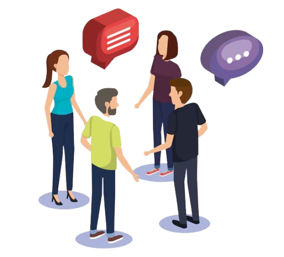 Illustration d'un groupe de personne